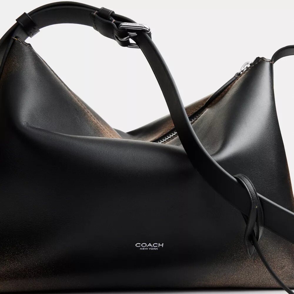 Bolso mensajero Mott 33 en cuero desgastado