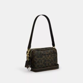 Bolso mini Carey para llevar en bandolera en Signature Canvas