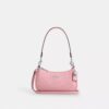 Bolso mini cruzado Teri en cuero exclusivo con diamante en forma de corazón