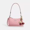 Bolso mini cruzado Teri en cuero exclusivo con diamante en forma de corazón