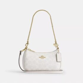 Bolso mini cruzado Teri en Signature Canvas