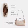 Bolso mini cruzado Teri en Signature Canvas