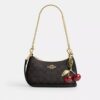 Bolso mini cruzado Teri en Signature Canvas