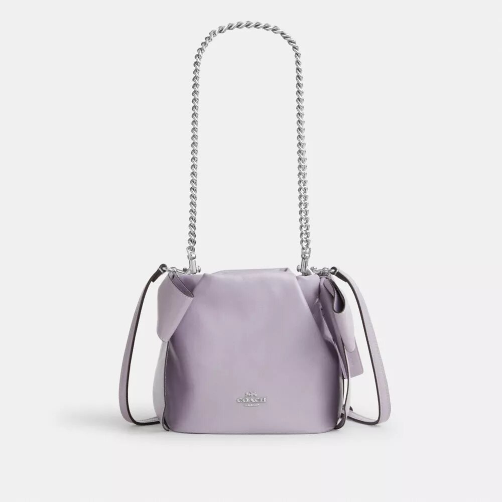 Bolso mini Faye con cordón y moños