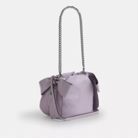 Bolso mini Faye con cordón y moños