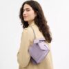 Bolso mini Faye con cordón y moños