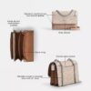 Bolso mini Klare de bandolera en Signature Canvas