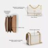 Bolso mini Klare de bandolera en Signature Canvas
