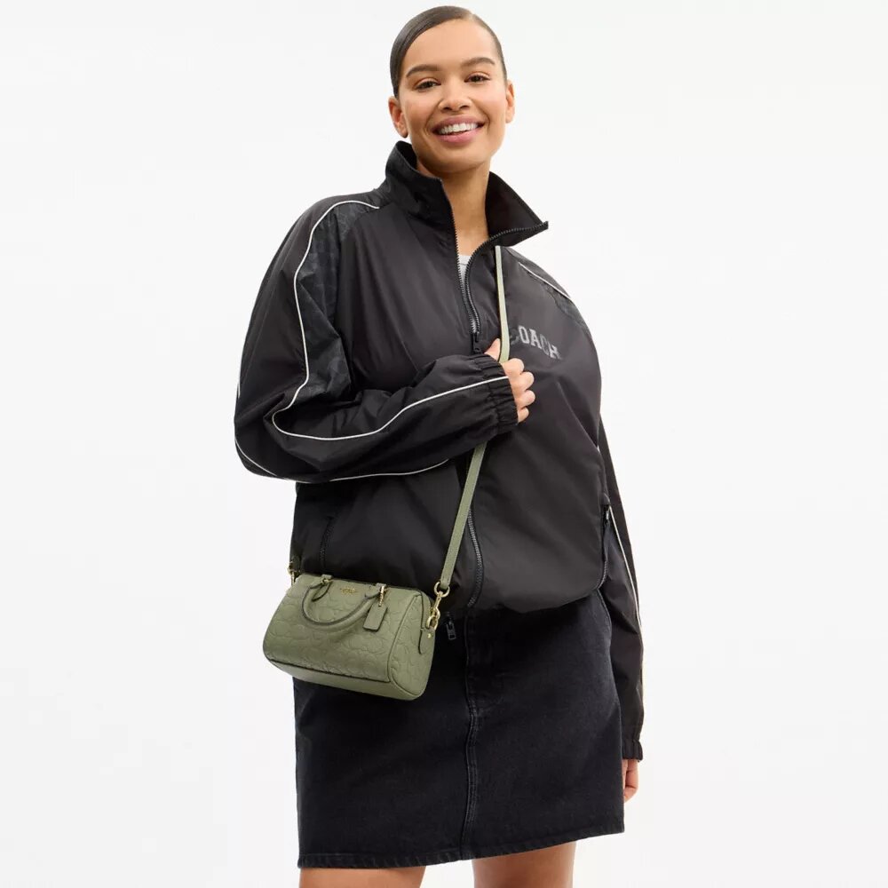 Bolso mini Rowan de bandolera en cuero exclusivo