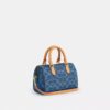 Bolso mini Rowan de bandolera en denim característico