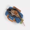 Bolso mini Rowan de bandolera en denim característico