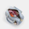 Bolso mini Rowan de bandolera en denim desgastado con Charms