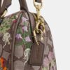 Bolso mini Rowan de bandolera en jacquard exclusivo con bordado floral