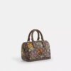 Bolso mini Rowan de bandolera en jacquard exclusivo con bordado floral