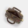 Bolso mini Rowan de bandolera en jacquard exclusivo con bordado floral