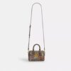 Bolso mini Rowan de bandolera en jacquard exclusivo con bordado floral