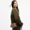 Bolso mini Rowan de bandolera en jacquard exclusivo con bordado floral