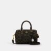 Bolso mini Rowan de bandolera en Signature Canvas con Charms
