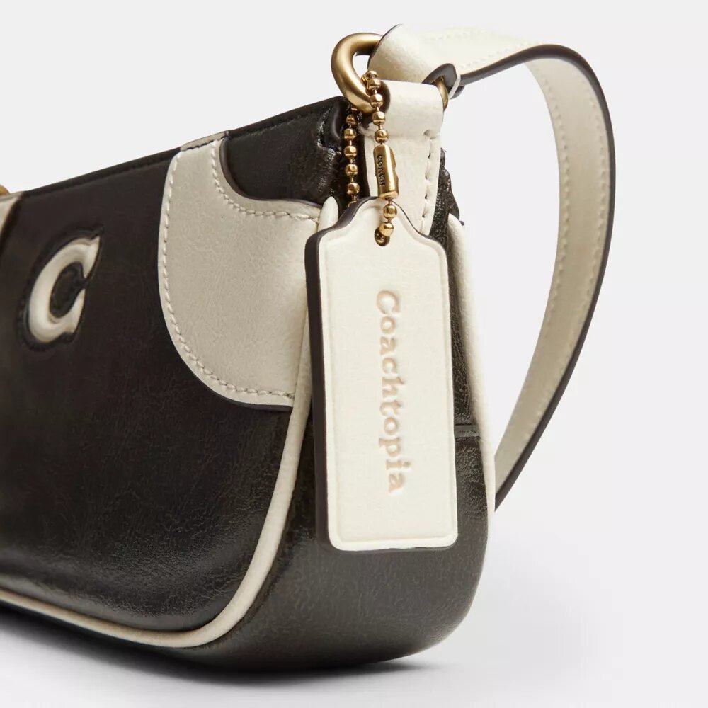 Bolso pequeño de hombro estilo boliche