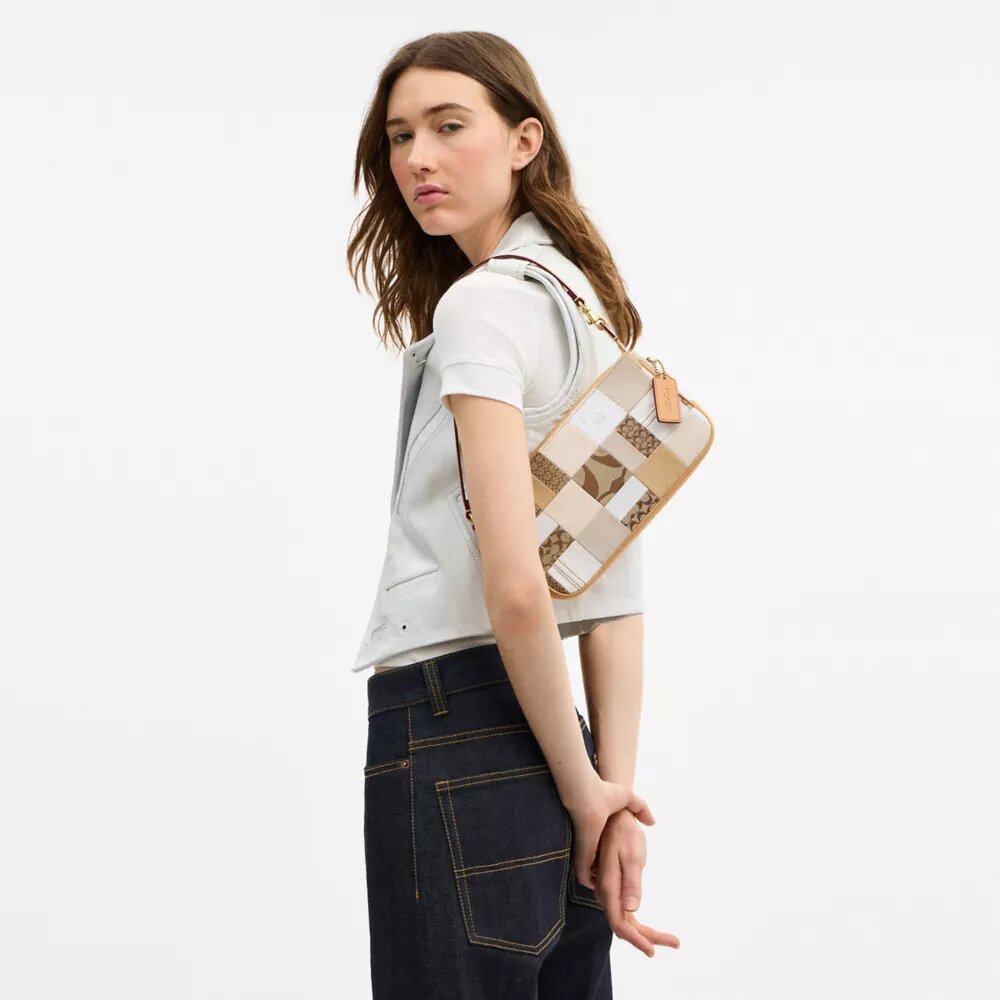 Bolso Plaza 25 con patchwork