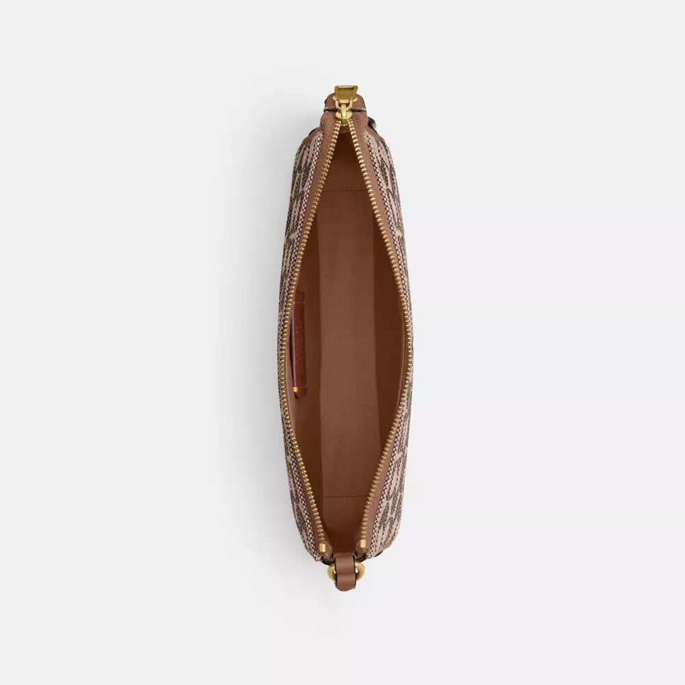Bolso Plaza en jacquard Crystal Signature