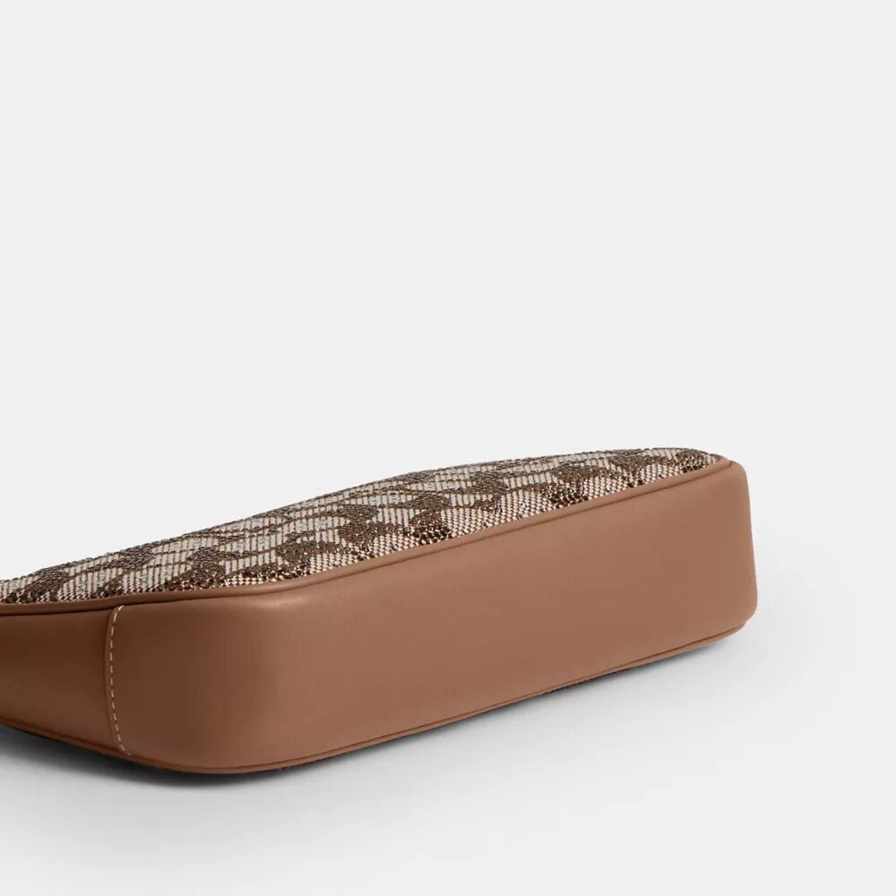 Bolso Plaza en jacquard Crystal Signature