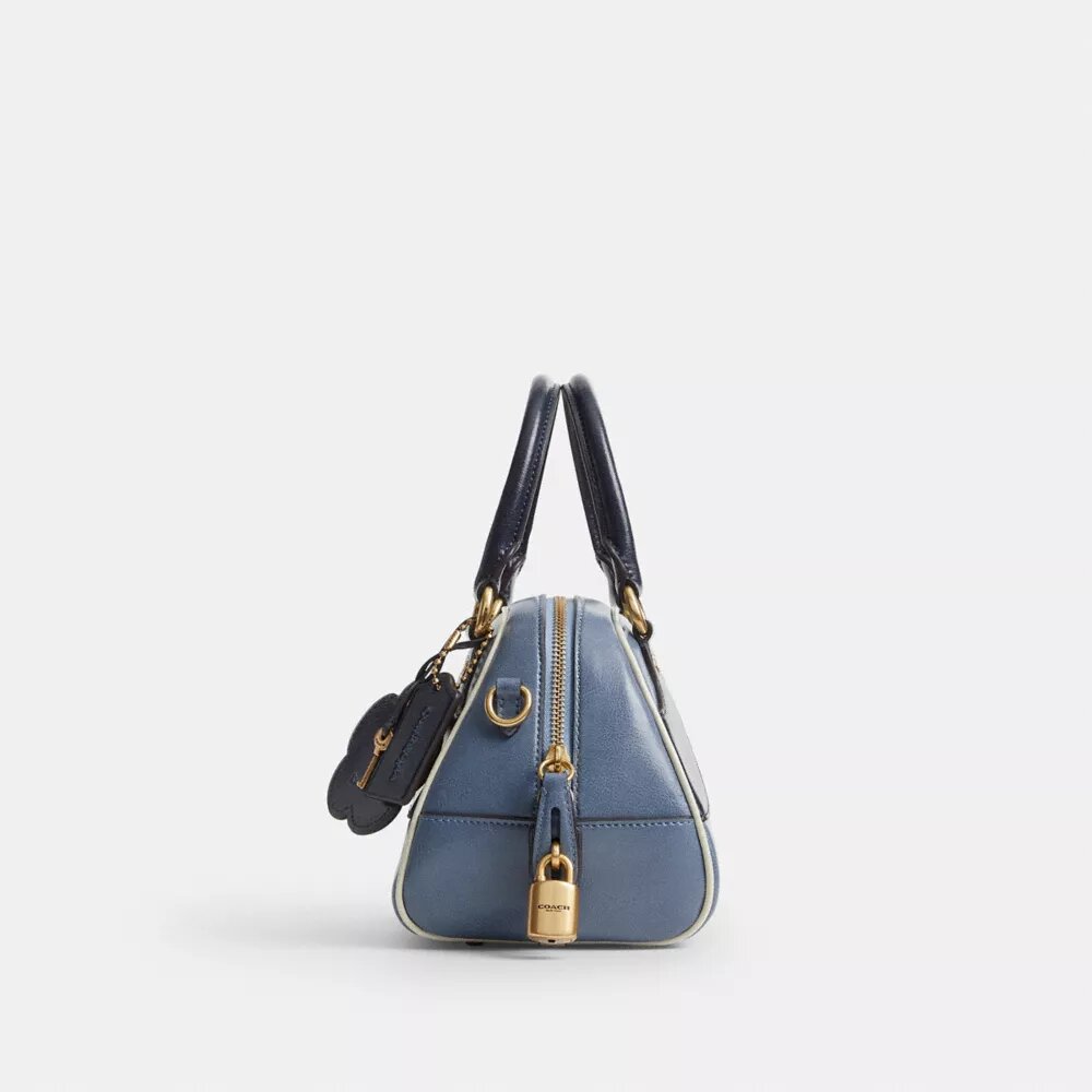 Bolso tipo «Bowling» con asa superior