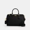 Bolso tipo cartera grande Rowan en cuero exclusivo