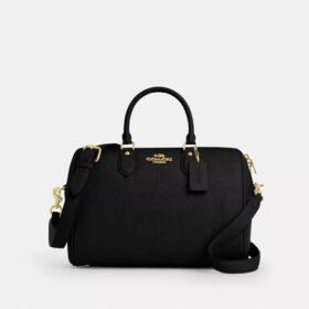 Bolso tipo cartera grande Rowan en cuero exclusivo