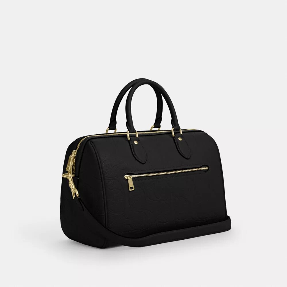Bolso tipo cartera grande Rowan en cuero exclusivo