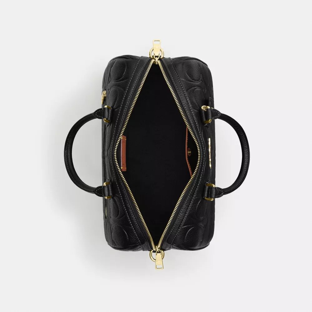 Bolso tipo cartera grande Rowan en cuero exclusivo