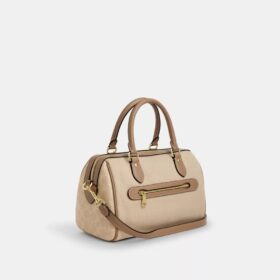 Bolso tipo cartera Rowan en color block