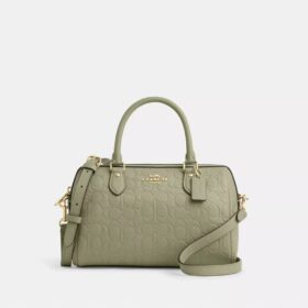 Bolso tipo cartera Rowan en cuero exclusivo