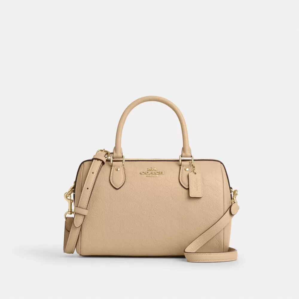 Bolso tipo cartera Rowan en cuero exclusivo