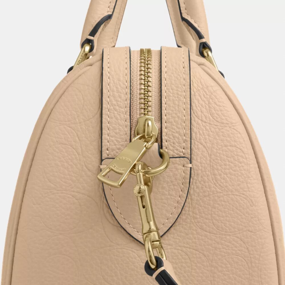Bolso tipo cartera Rowan en cuero exclusivo