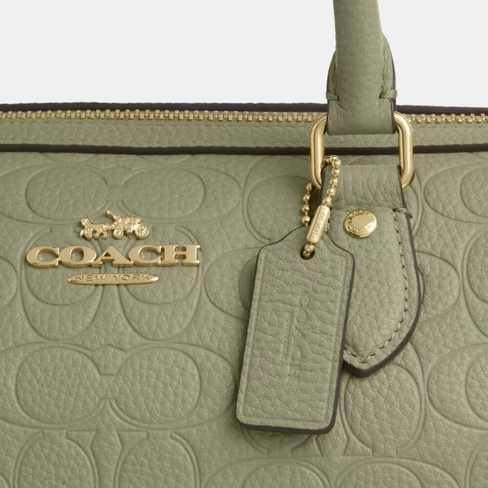 Bolso tipo cartera Rowan en cuero exclusivo