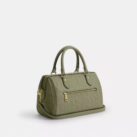 Bolso tipo cartera Rowan en cuero exclusivo