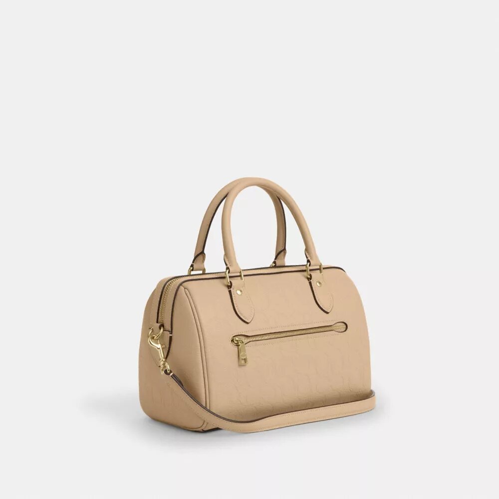 Bolso tipo cartera Rowan en cuero exclusivo