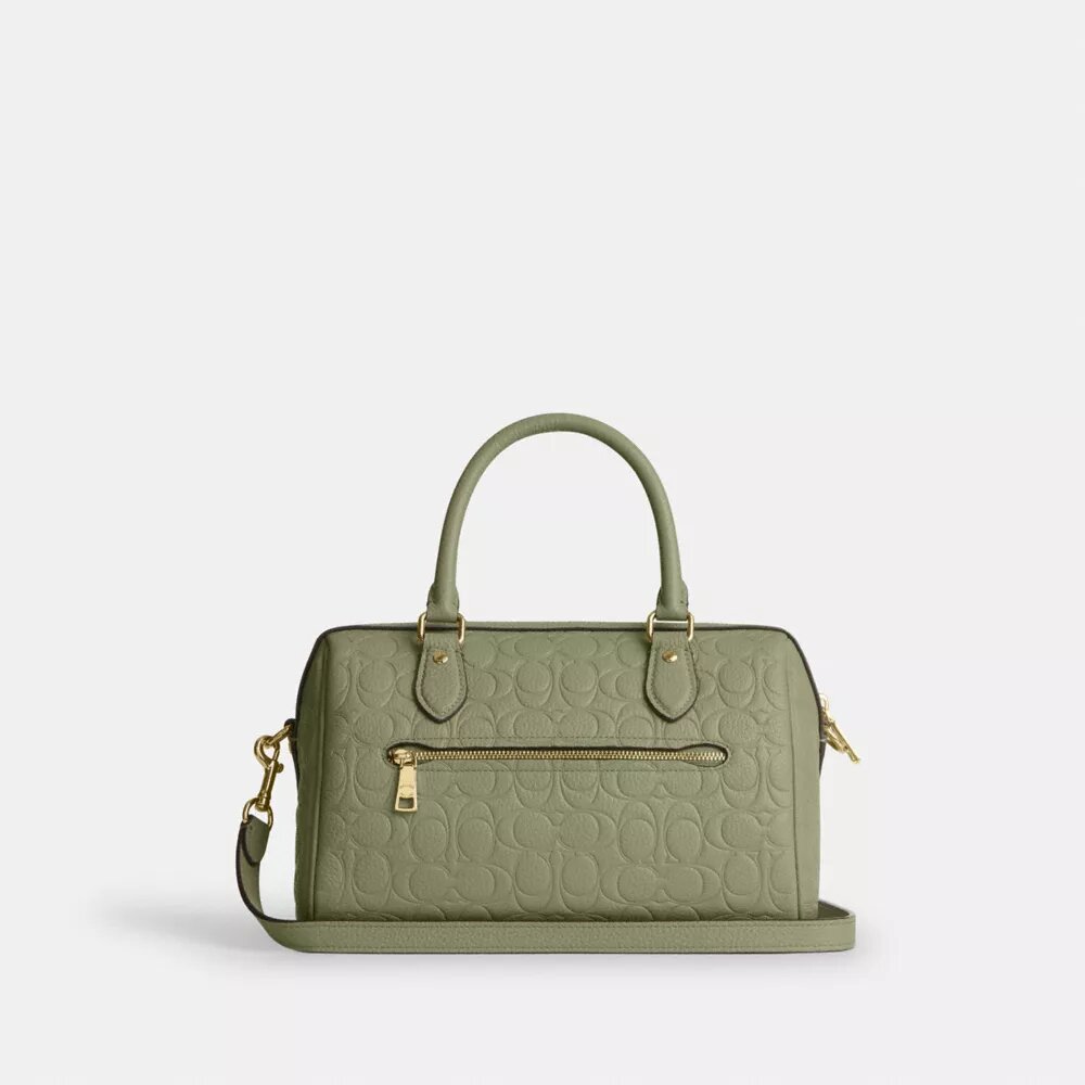 Bolso tipo cartera Rowan en cuero exclusivo