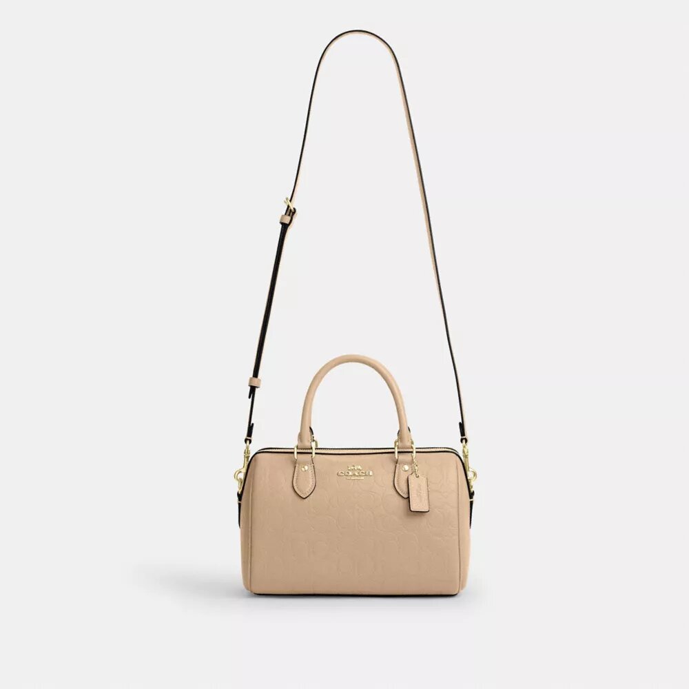 Bolso tipo cartera Rowan en cuero exclusivo