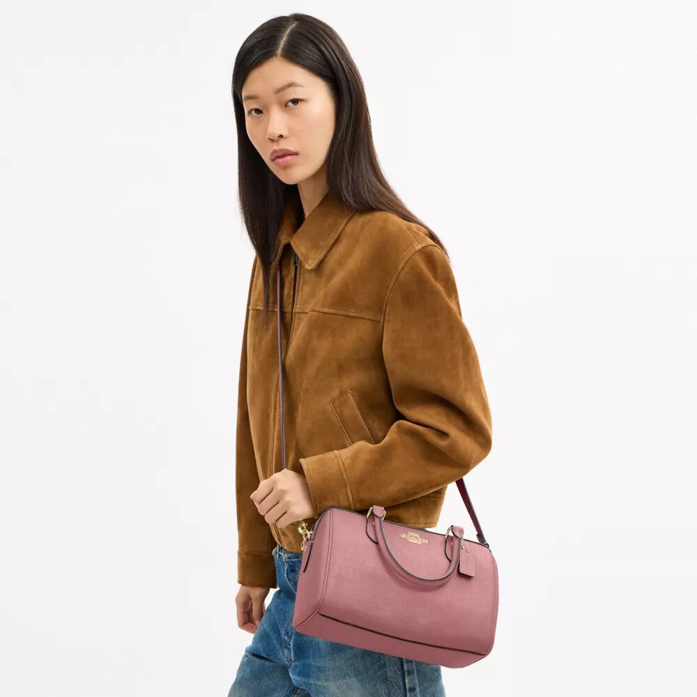 Bolso tipo cartera Rowan en cuero exclusivo