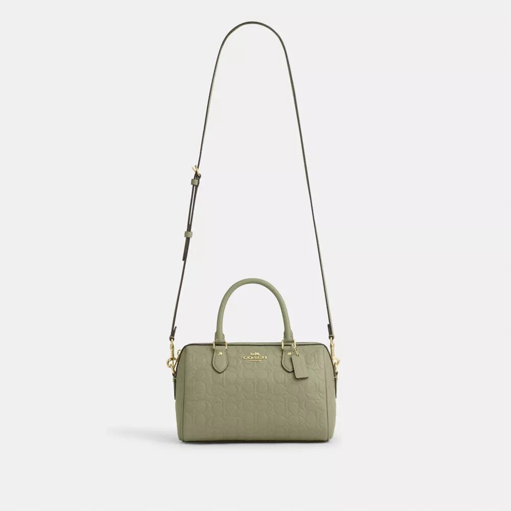 Bolso tipo cartera Rowan en cuero exclusivo