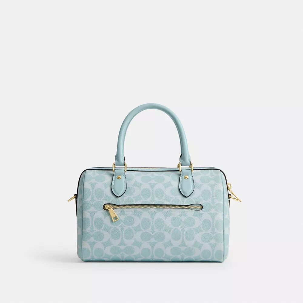 Bolso tipo cartera Rowan en Signature Canvas