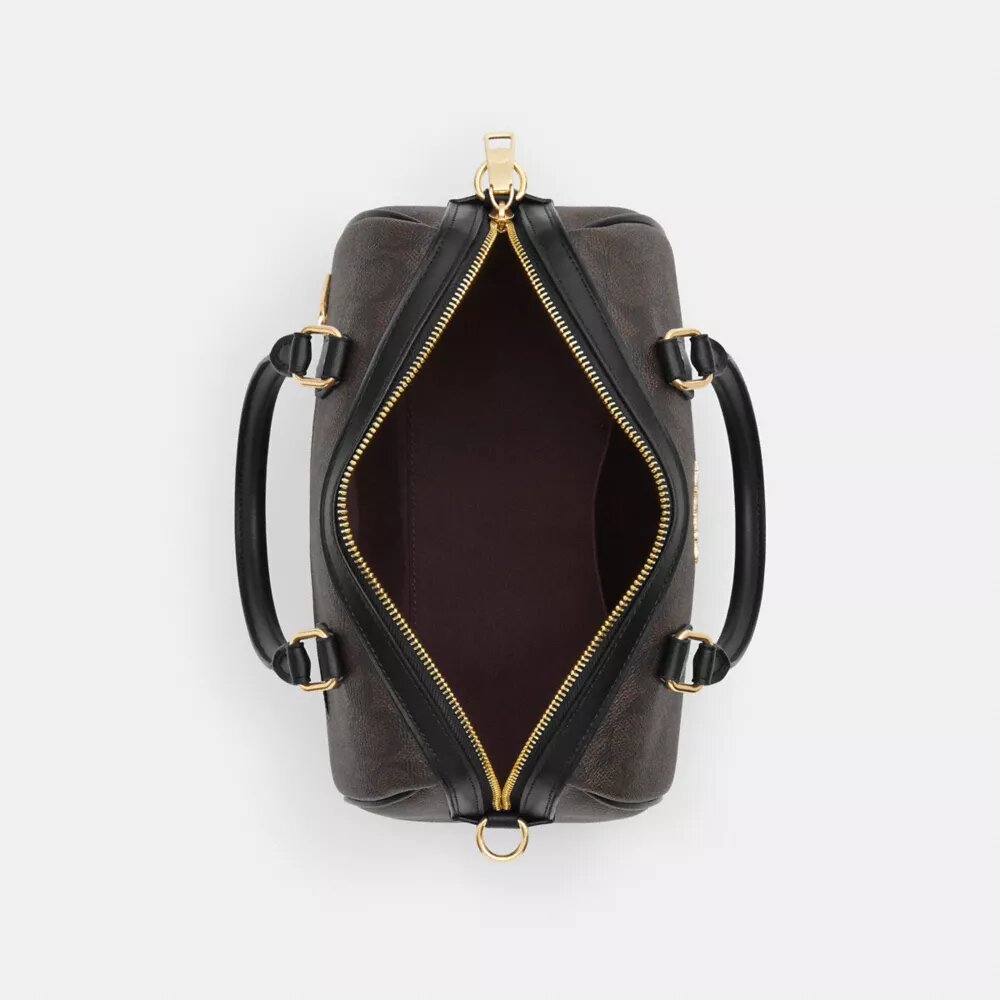 Bolso tipo cartera Rowan en Signature Canvas