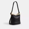 Bolso tipo cubeta Bleecker en piel de oveja