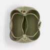 Bolso tipo cubeta Rowan en cuero exclusivo