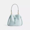 Bolso tipo cubeta Rowan en Signature Canvas
