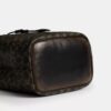 Bolso tipo cubeta Rowan en Signature Canvas con Charms