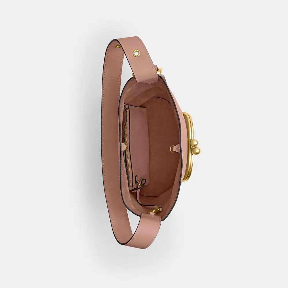 Bolso tipo cubo Bleecker con cierre Kisslock