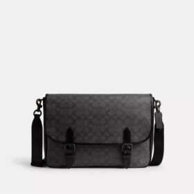 Bolso tipo mensajero Hitch en Signature Canvas